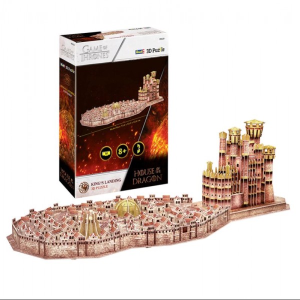 3D PUZZLE KING'S LANDING: HOUSE OF THE DRAGON