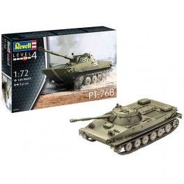 Tanque PT-76B con fotograbados escala 1:72