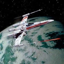 Star Wars X-Wing Fighter escala 1:112