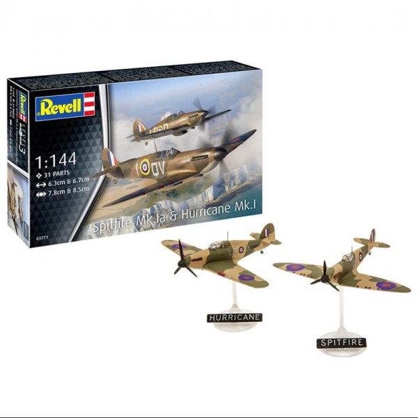 AVIONES MICRO WINGS: SPITFIRE MK.I & HURRICANE MK.I  1:144