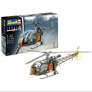 MAQUETA HELICÓPTERO ALOUETTE II 1:32