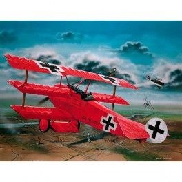 Avión Fokker Dr.I "Richthofen" 1:28