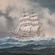 Barco Gorch Fock. Escala 1:350