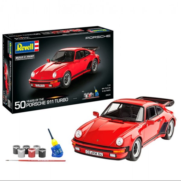 COCHE PORSCHE 911 TURBO - 50 YEARS OF PORSCHE TURBO 1:24