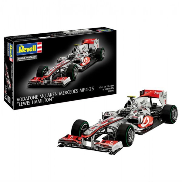 COCHE VODAFONE MCLAREN MERCEDES MP4-25 "L. HAMILTON" 1:24