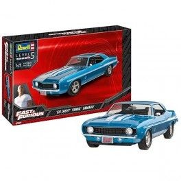 Coche Fast & Furious 1969 Chevy Camaro Yenko escala 1:25