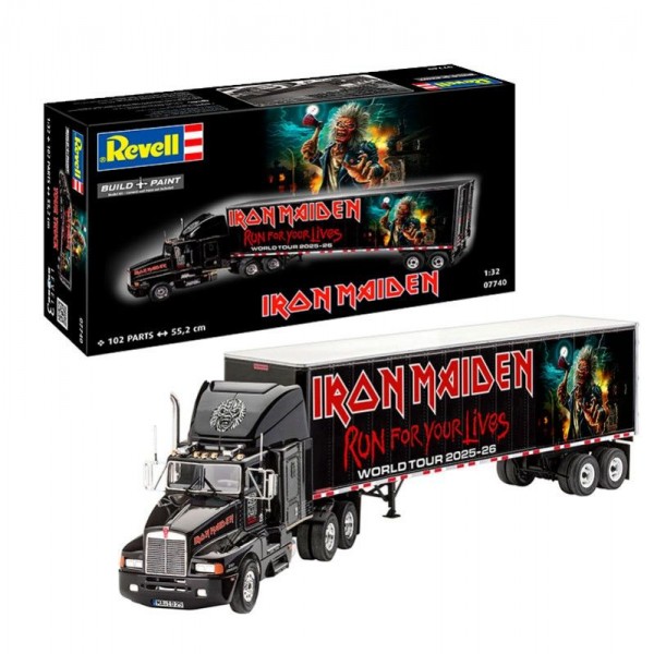 CAMIÓN TOUR TRUCK "IRON MAIDEN" (50TH ANNIVERSARY) 1:32