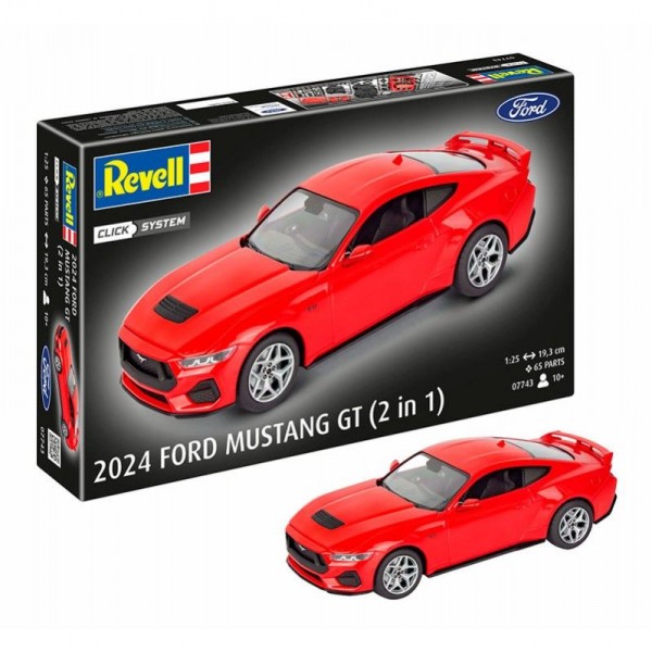 COCHE 2024 FORD MUSTANG GT EASY-CLICK-SYSTEM 1:25