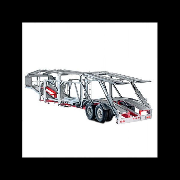 MAQUETA REMOLQUE AUTO TRANSPORT TRAILER 1:25