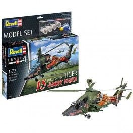 Model Set Helicóptero Eurocopter Tiger 15 Jahre Tiger escala 1:72