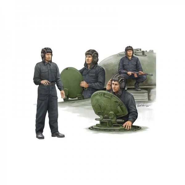 Tripulación de tanque soviético