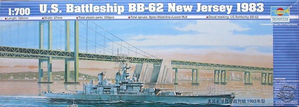 Acorazado USS New Yersey BB-62 1983