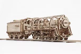 Locomotora de vapor con tender