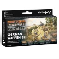 SET 6 MODEL COLOR GERMAN WAFFEN SS 18 ML