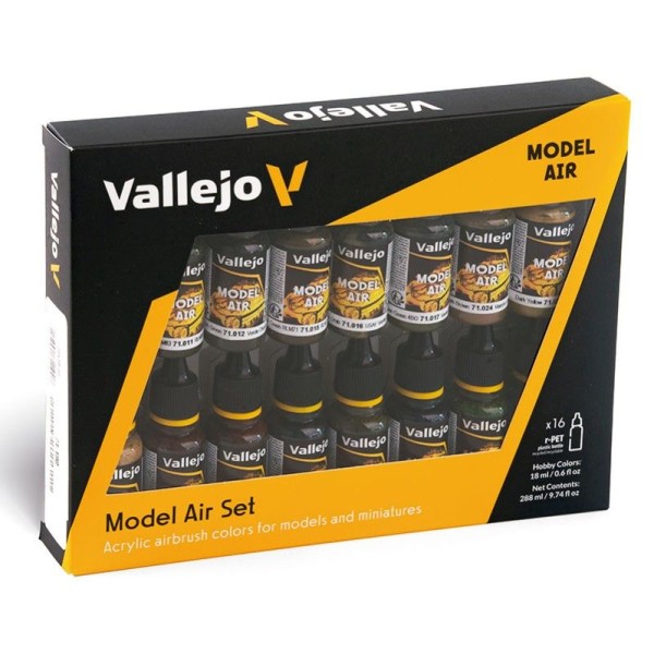 SET 16 MODEL AIR ALIADOS / ALEMÁN WWII 18 ML