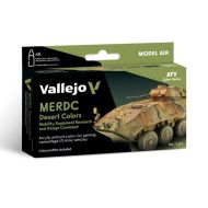 SET 6 MODEL AIR MERDC DESERT COLORS 18 ML