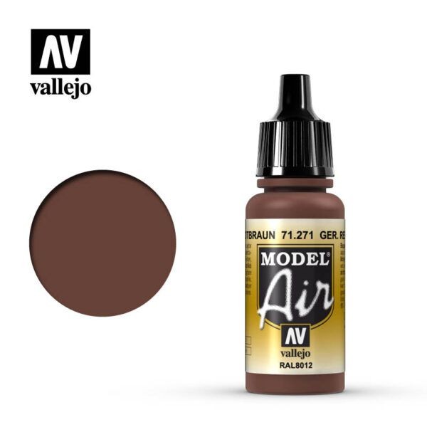 Model Air Rojo marrón alemán