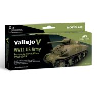 SET 8 MODEL AIR US ARMY EU & N. AFRICA 42-45 18 ML