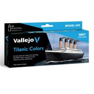 SET 8 MODEL AIR TITANIC COLORS 18 ML