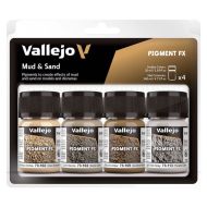 SET 4 PIGMENTS BARRO Y ARENA 35 ML