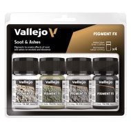 SET 4 PIGMENTS HOLLÍN Y CENIZAS 35 ML