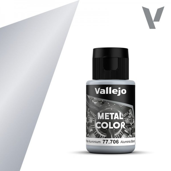 White Aluminium Metal color 32 ml.