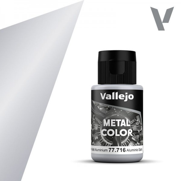 Semi Mate Aluminium Metal color 32 ml.