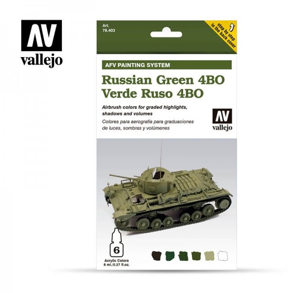 Set Verde Ruso 4BO
