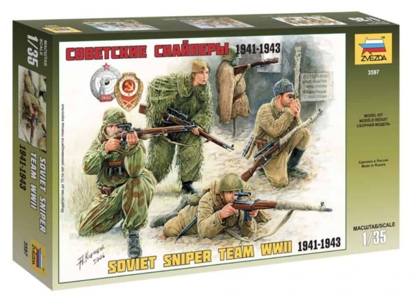 Soviet Sniper Team