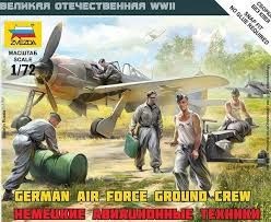GERMAN LUFTWAFFE GROUND CREW WWII 1/72
