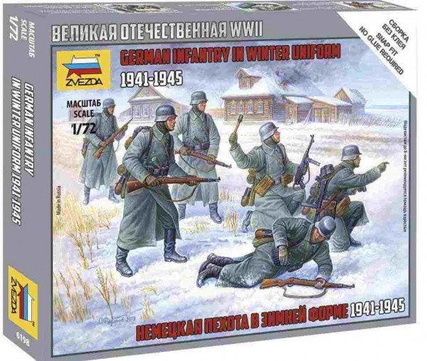 SOVIET INFANTRY WINTER UNIFORM 1/72