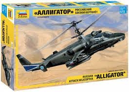 KAMOV KA-52 -ALLIGATOR- COMBAT HELICOPTER 1/72