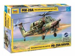 RUSSIAN ATTACK HELICOPTER MI-28A HA 1/72
