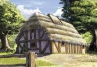 EUROP.THATCHED COUNTRY HOUSE 1/72