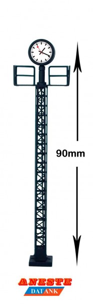 Reloj ferroviario de Torre 90 mm
