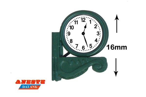 Reloj estación antiguo 16 mm