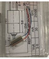 Micro motor 5 mm