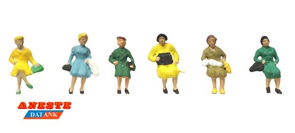 Mujeres sentadas 1/87