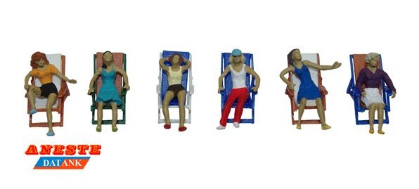 Descanso en hamacas 1/87