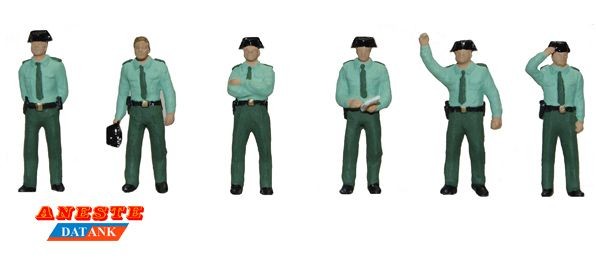 Guardia Civil tricornio verano 1/87