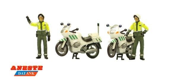 Guardia Civil en moto 1/87