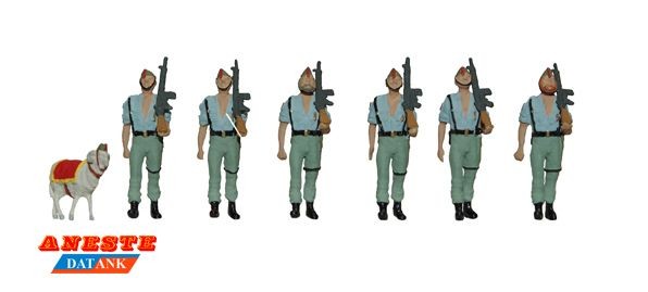 Legionarios en campaña 1/87