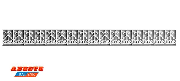 Valla forja 260 x 20 mm