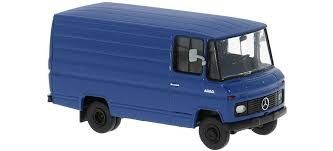 Mercedes L406 D azul 1/87