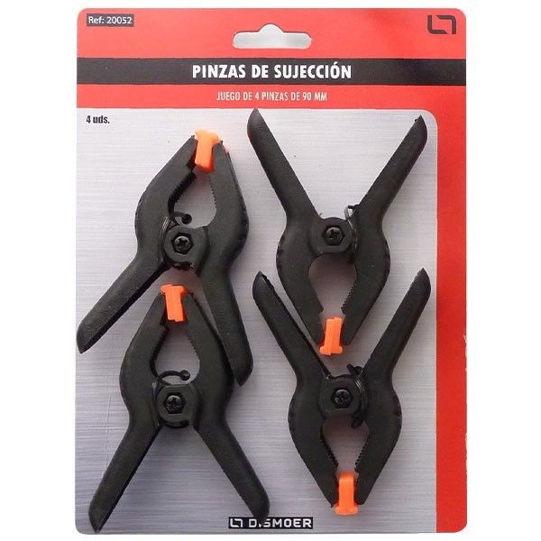 Set de 4 mini pinzas