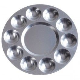 Paleta Circular Metálica 17 cm