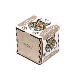 EWA Puzzle Lince (S) 80 piezas caja de madera