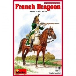 Figura French Dragoon Napoleonic W . Escala: 1/16