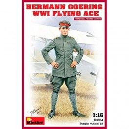 Figura Hermann Goering WW1 Fly Ace. Escala: 1/16