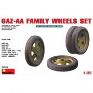Accesorios GAZ-AA Family  Wheels set, escala 1/35